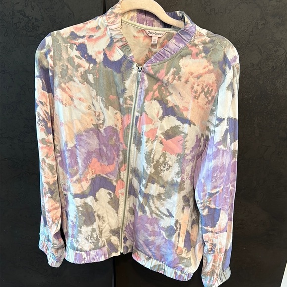Juicy Couture Pink and Purple Bomber Jacket - Picture 1 of 5